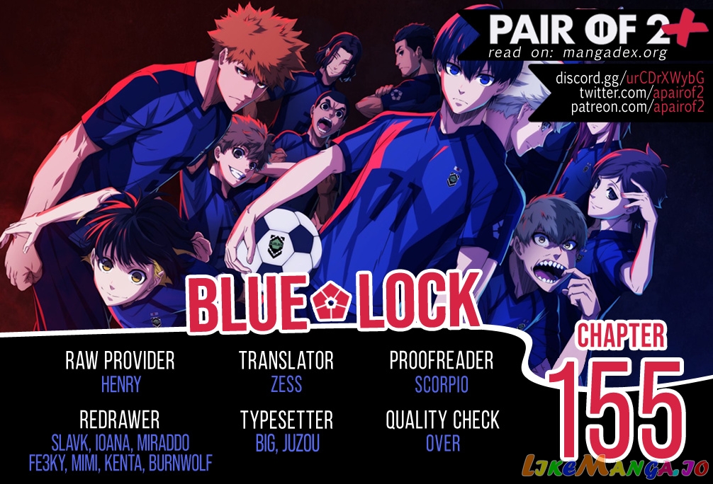 Blue Lock Chapter 155 image 01